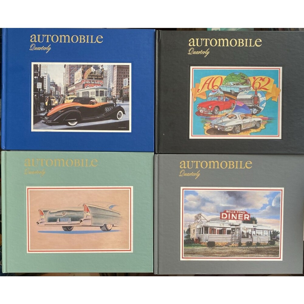 Automobile Quarterly Vol 30 Nos 1-4 Complete Set Slipcase Duesenberg Dick Teague